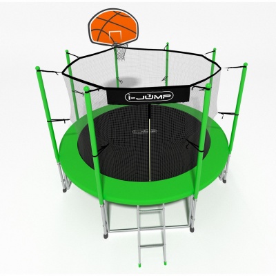 Батут i-Jump Basket 14ft green