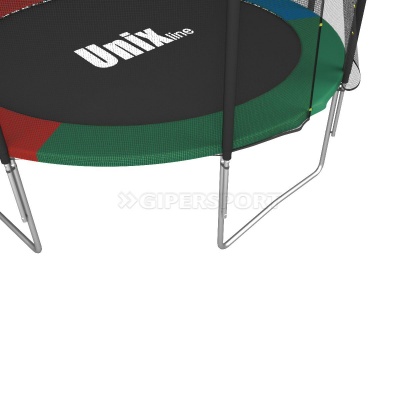 Батут UNIX line Simple 6 ft Color (outside) с лестницей