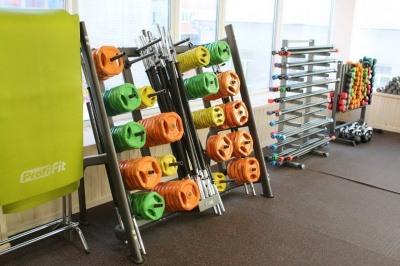 Коврик для йоги и фитнеса Profi-Fit, 4 мм, Проф Плюс (светло-зеленый) | sportres.ru