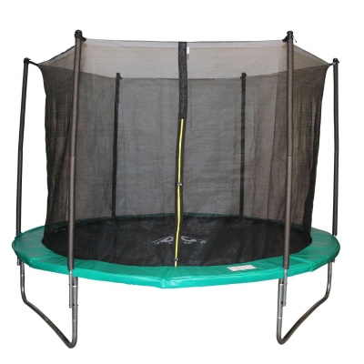 Батут DFC JUMP 8 ft складной, с сеткой green