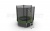 Батут с внешней сеткой и лестницей EVO JUMP External 6ft (Green) + нижняя сеть