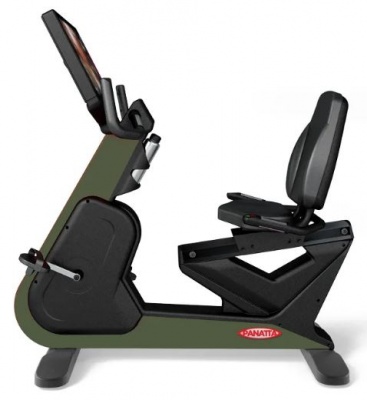 Горизонтальный велотренажёр Panatta Rossopuro Touch 1RPT002 | sportres.ru