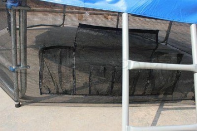 Батут Optifit Like Blue 16ft с желтой крышей