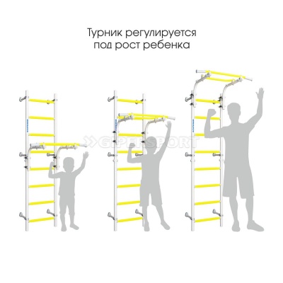 Комплекс-шведская стенка ROMANA Next Top зеленое яблоко