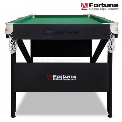 БИЛЬЯРДНЫЙ СТОЛ FORTUNA HOBBY BF-530R РУССКАЯ ПИРАМИДА 5ФТ С КОМПЛЕКТОМ АКСЕССУАРОВ