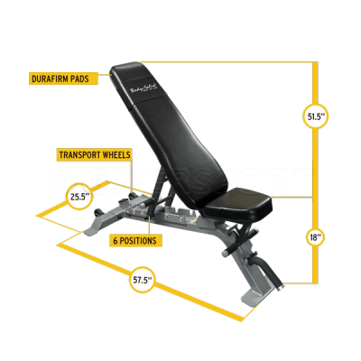 Регулируемая скамья Body Solid SFID325