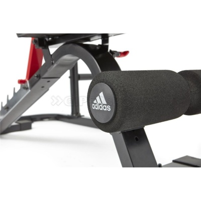 Скамья тренировочная Adidas ADBE-10345 с рамой для приседаний
