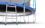 Батут с внутренней сеткой и лестницей EVO JUMP Internal 16ft (Blue)