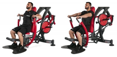 Жим от груди (версия super) 1HP536 | sportres.ru