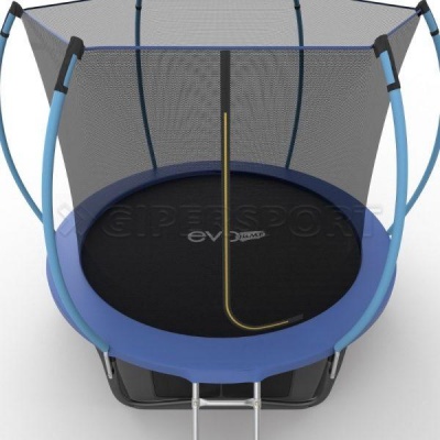 Батут с внутренней сеткой и лестницей EVO JUMP Internal 10ft (Blue) + нижняя сеть
