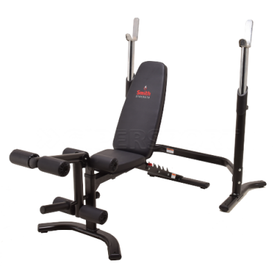 Многофункциональная силовая скамья Smith Strength WB270 со стойками под штангу