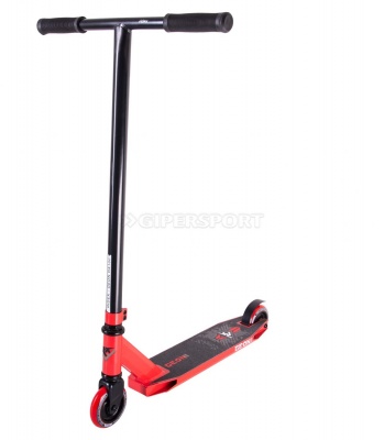 Самокат трюковый Ridex Geon red 100 мм