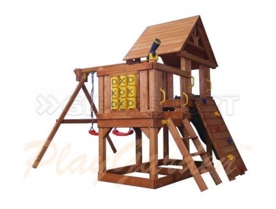 Игровая площадка Green Hill с балконом