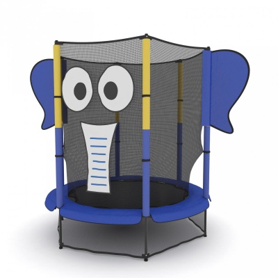Батут UNIX line 4.6 ft ELEPHANT 140 см