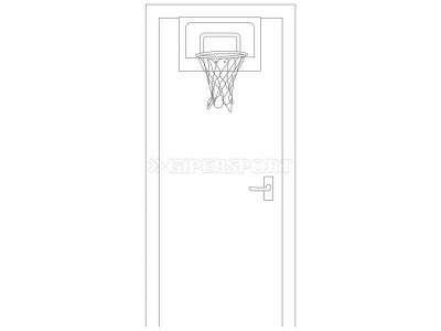 Баскетбольный набор PURE2IMPROVE FUN HOOP CLASSIC