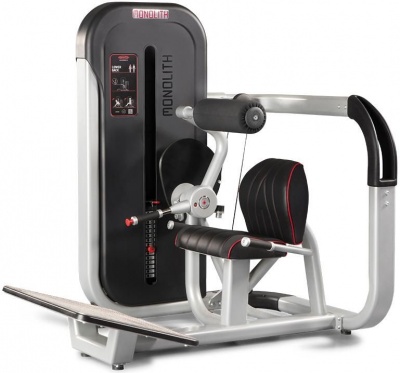 Разгибание спины с платформой Super Grip Panatta 1MTH005F