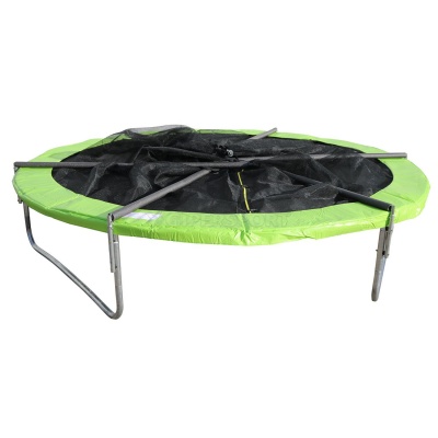 Батут DFC JUMP 8 ft складной, с сеткой apple green