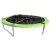 Батут DFC JUMP 8 ft складной, с сеткой apple green
