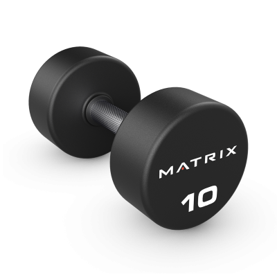 Гантели обрезиненные 2 кг. Matrix MAC-02RUB-DB-RS