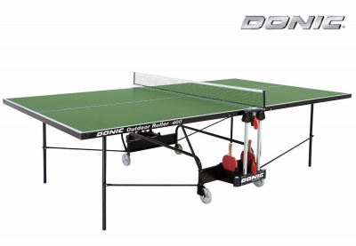 Теннисный стол Donic Outdoor Roller 400 зеленый