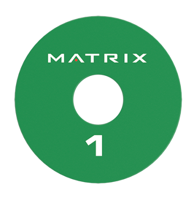 Диск обрезиненный тренировочный 1,5 кг. (желтый) Matrix MAC-1.5CDISC-TRAIN
