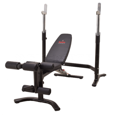 Многофункциональная силовая скамья Smith Strength WB270 со стойками под штангу