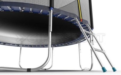Батут с внешней сеткой и лестницей EVO JUMP External 10ft (Blue)