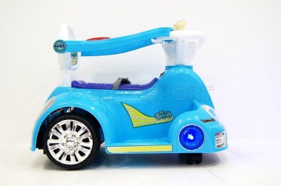Электромобиль-ходунки RiverToys 1688 голубой