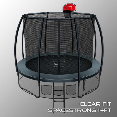 Батут Clear Fit SpaceStrong 14ft